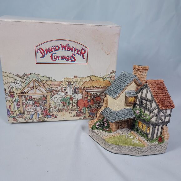 David Winter 15 Lawnsides Road Collectors Guild 1994 Cottage Sculpture Boxed - Picture 2 of 6